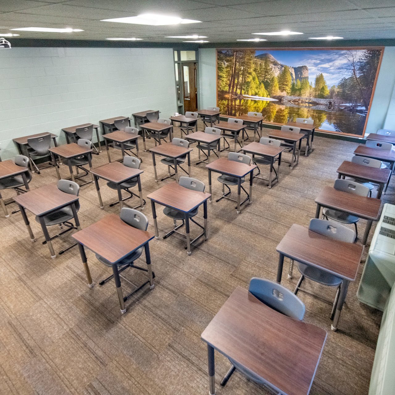 AmTab Collaborative Learning Desk - Northridge - 21"W x 29"L - SchoolOutlet