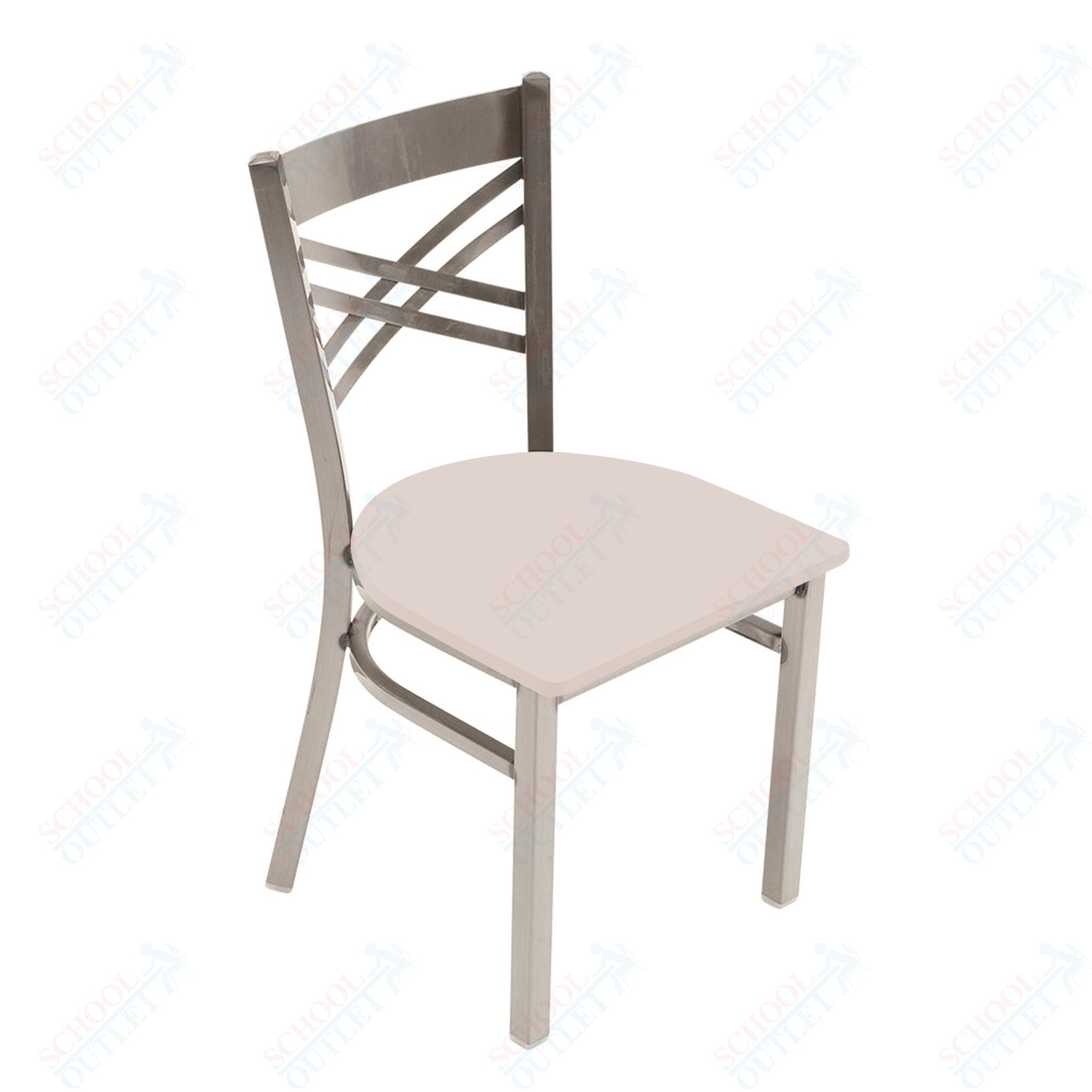 AmTab Cafe Chair - 16.5"W x 17"L x 32.25"H - Seat Height 17.25"H (AMT - CAFECHAIR - 1) - SchoolOutlet