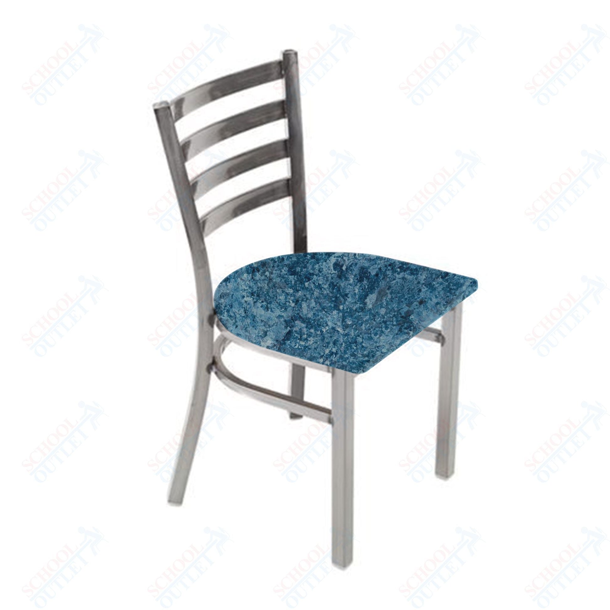 AmTab Cafe Chair - 16.5"W x 17"L x 32.25"H - Seat Height 17.25"H (AMT - CAFECHAIR - 3) - SchoolOutlet