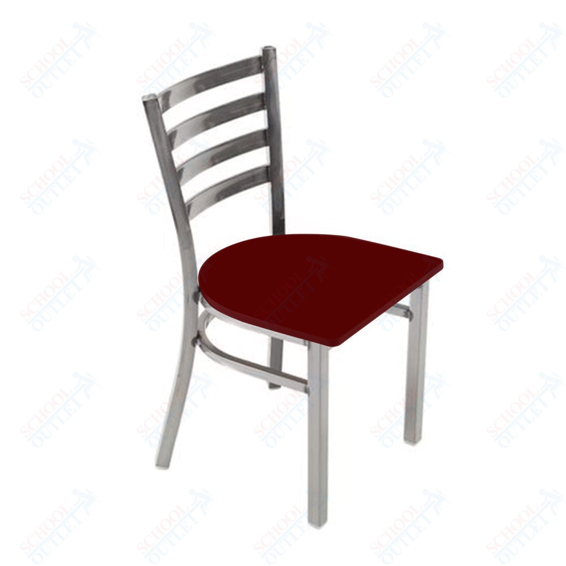 AmTab Cafe Chair - 16.5"W x 17"L x 32.25"H - Seat Height 17.25"H (AMT - CAFECHAIR - 3) - SchoolOutlet