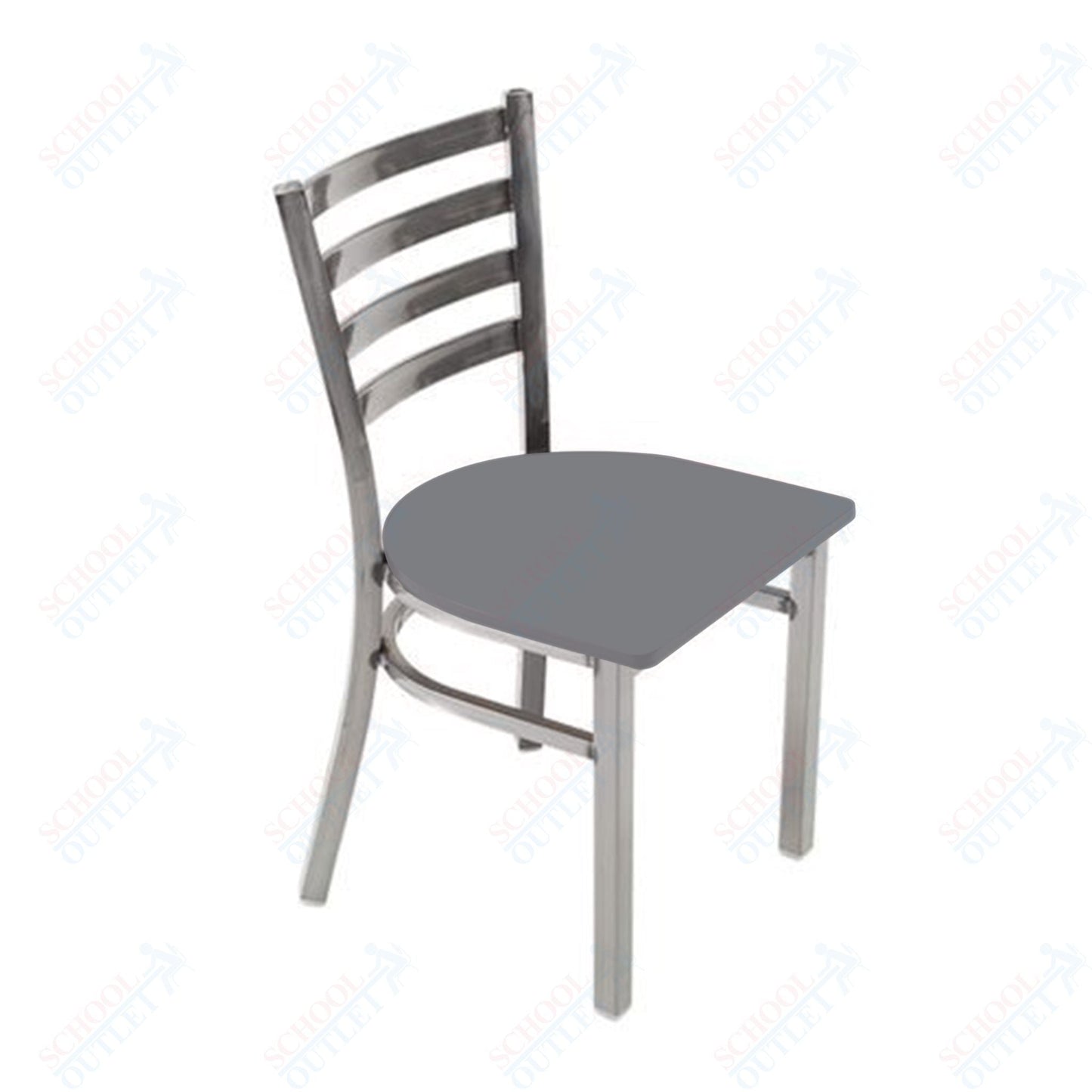 AmTab Cafe Chair - 16.5"W x 17"L x 32.25"H - Seat Height 17.25"H (AMT - CAFECHAIR - 3) - SchoolOutlet