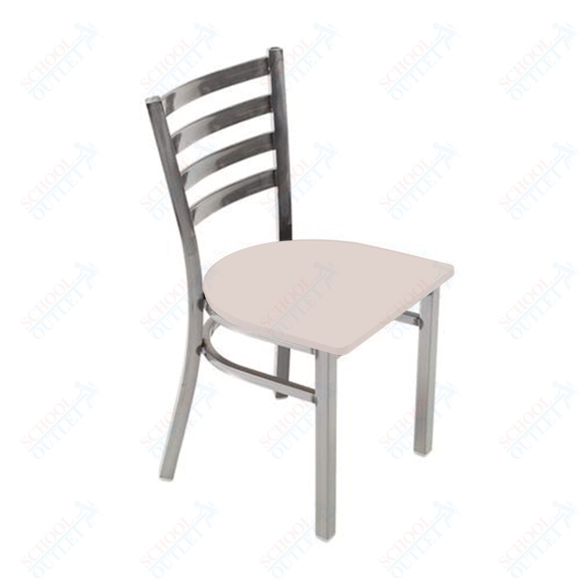 AmTab Cafe Chair - 16.5"W x 17"L x 32.25"H - Seat Height 17.25"H (AMT - CAFECHAIR - 3) - SchoolOutlet