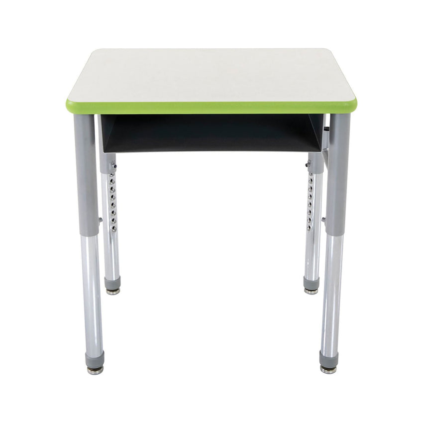 AmTab Collaborative Learning Desk - Cascade - 20"W x 27"L - Adjustable Height (AMT - CascadeDesk2027) - SchoolOutlet