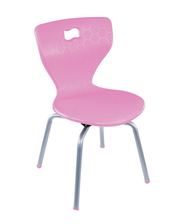 AmTab ErgoEngage Series 4 - Leg Active Learning Chair featuring 360 - Degree Swivel Rotation and Biophilic Air - Cushioned Seat Shell 12.25"H (AMT - ErgoEngage360Chair4Leg - 1 - EC) - SchoolOutlet