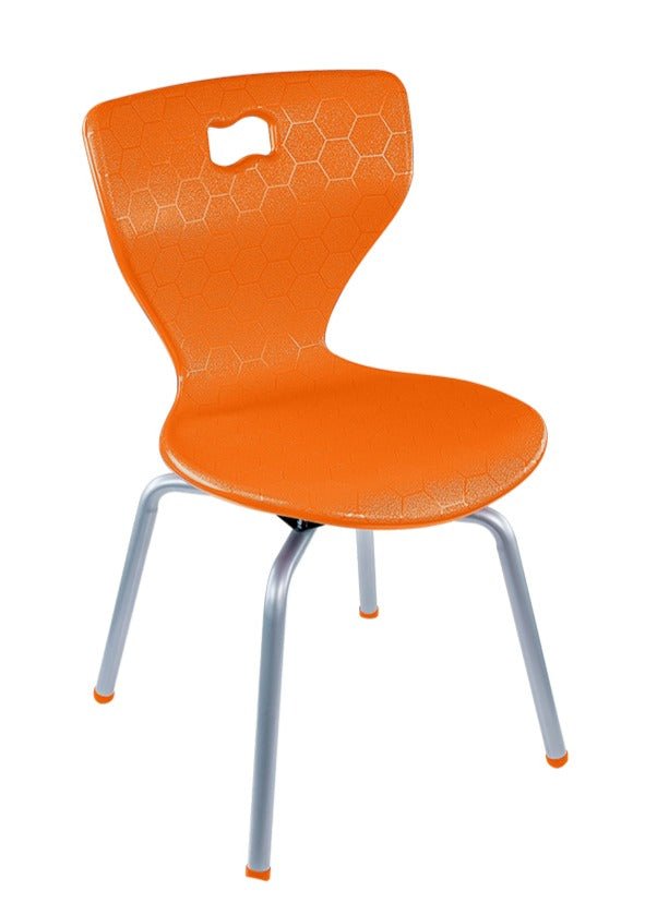 AmTab ErgoEngage Series 4 - Leg Active Learning Chair featuring 360 - Degree Swivel Rotation and Biophilic Air - Cushioned Seat Shell 17.5"H (AMT - ErgoEngage360Chair4Leg - 5 - EC) - SchoolOutlet