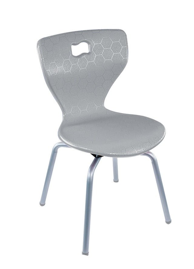 AmTab ErgoEngage Series 4 - Leg Active Learning Chair featuring 360 - Degree Swivel Rotation and Biophilic Air - Cushioned Seat Shell 17.5"H (AMT - ErgoEngage360Chair4Leg - 5 - EC) - SchoolOutlet
