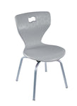 AmTab ErgoEngage Series 4 - Leg Active Learning Chair featuring 360 - Degree Swivel Rotation and Biophilic Air - Cushioned Seat Shell 17.5