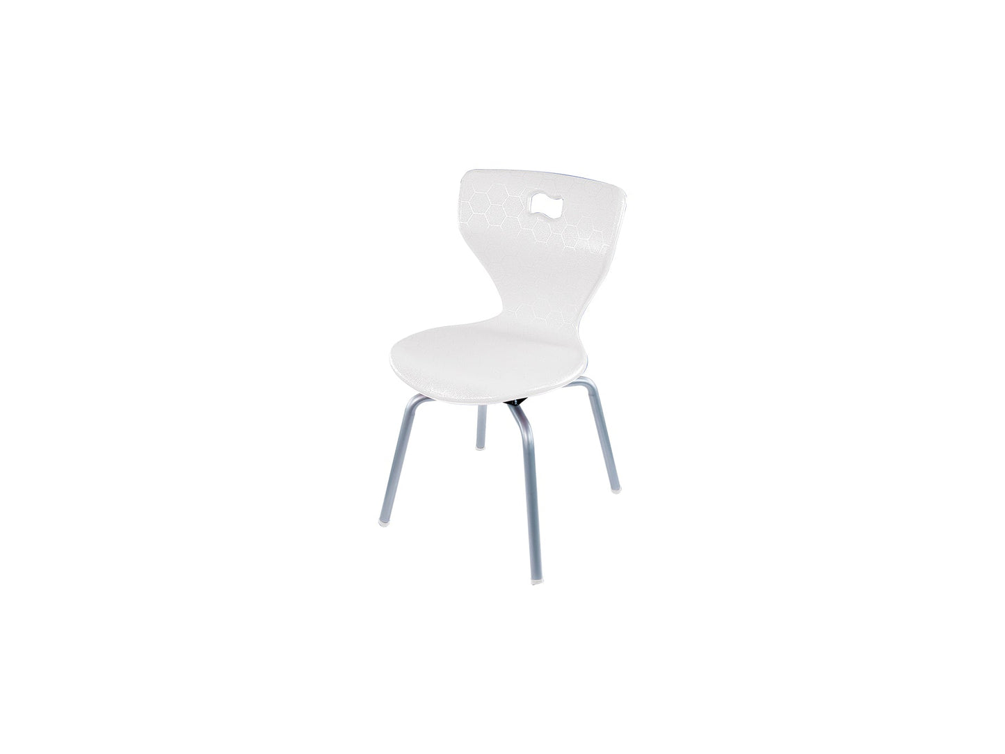 AmTab ErgoEngage Series 4 - Leg Active Learning Chair featuring 360 - Degree Swivel Rotation and Biophilic Air - Cushioned Seat Shell 17.5"H (AMT - ErgoEngage360Chair4Leg - 5 - EC) - SchoolOutlet
