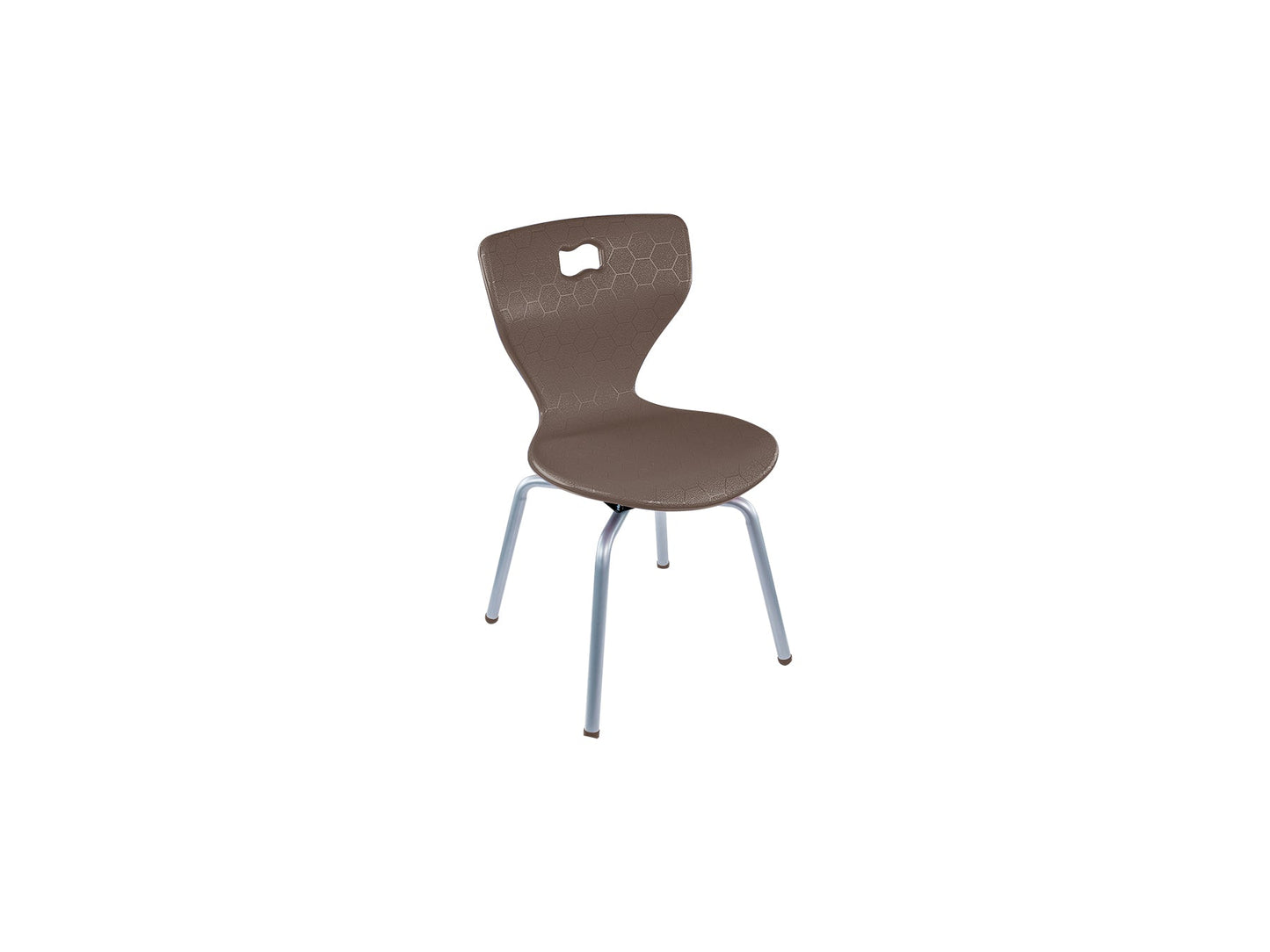 AmTab ErgoEngage Series 4 - Leg Active Learning Chair featuring 360 - Degree Swivel Rotation and Biophilic Air - Cushioned Seat Shell 18"H (AMT - ErgoEngage360Chair4Leg - 6 - EC) - SchoolOutlet