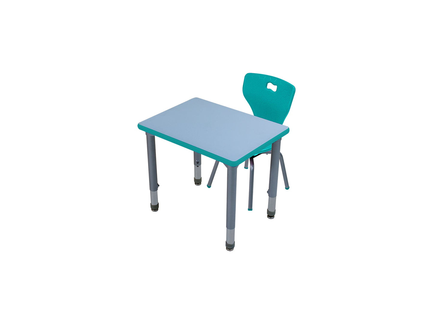 AmTab ErgoEngage Series 4 - Leg Active Learning Chair featuring 360 - Degree Swivel Rotation and Biophilic Air - Cushioned Seat Shell 18"H (AMT - ErgoEngage360Chair4Leg - 6 - EC) - SchoolOutlet