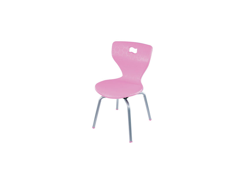 AmTab ErgoEngage Series 4 - Leg Active Learning Chair featuring 360 - Degree Swivel Rotation and Biophilic Air - Cushioned Seat Shell 18"H (AMT - ErgoEngage360Chair4Leg - 6 - EC) - SchoolOutlet