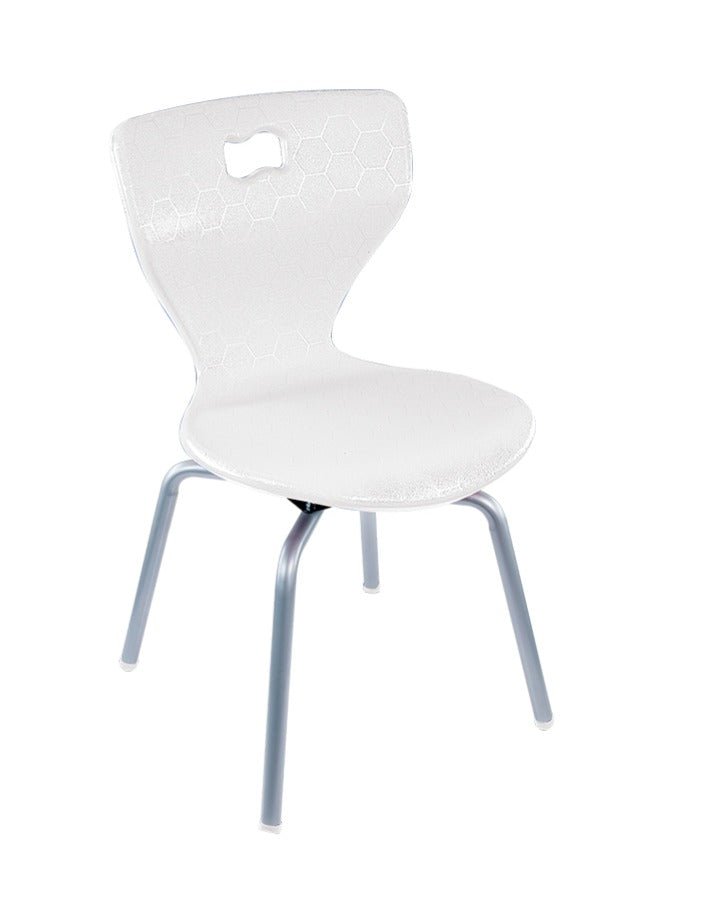 AmTab ErgoEngage Series 4 - Leg Active Learning Chair featuring 360 - Degree Swivel Rotation and Biophilic Air - Cushioned Seat Shell 18"H (AMT - ErgoEngage360Chair4Leg - 6 - EC) - SchoolOutlet