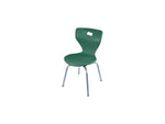 AmTab ErgoEngage Series 4 - Leg Active Learning Chair featuring 360 - Degree Swivel Rotation and Biophilic Air - Cushioned Seat Shell 18.5