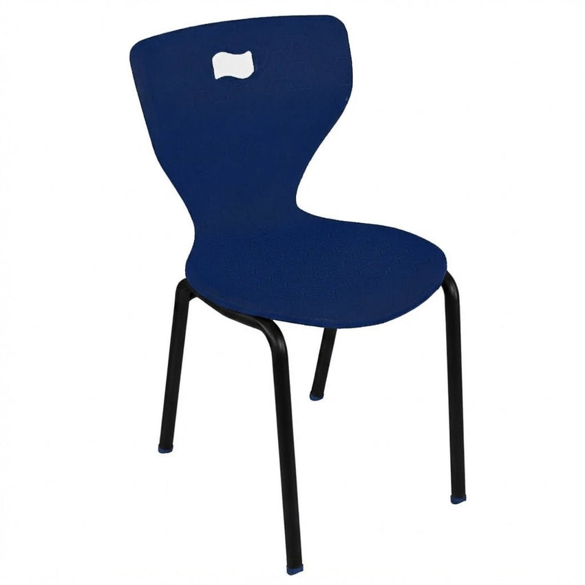 AmTab Ergonomic Engage 4-Leg School Chair for Preschool to 1st Grade - 15.3125"W x 14.25"D x 23.25"H with 12.25" Seat Height (AMT-ergoengage4legchair-1) - SchoolOutlet