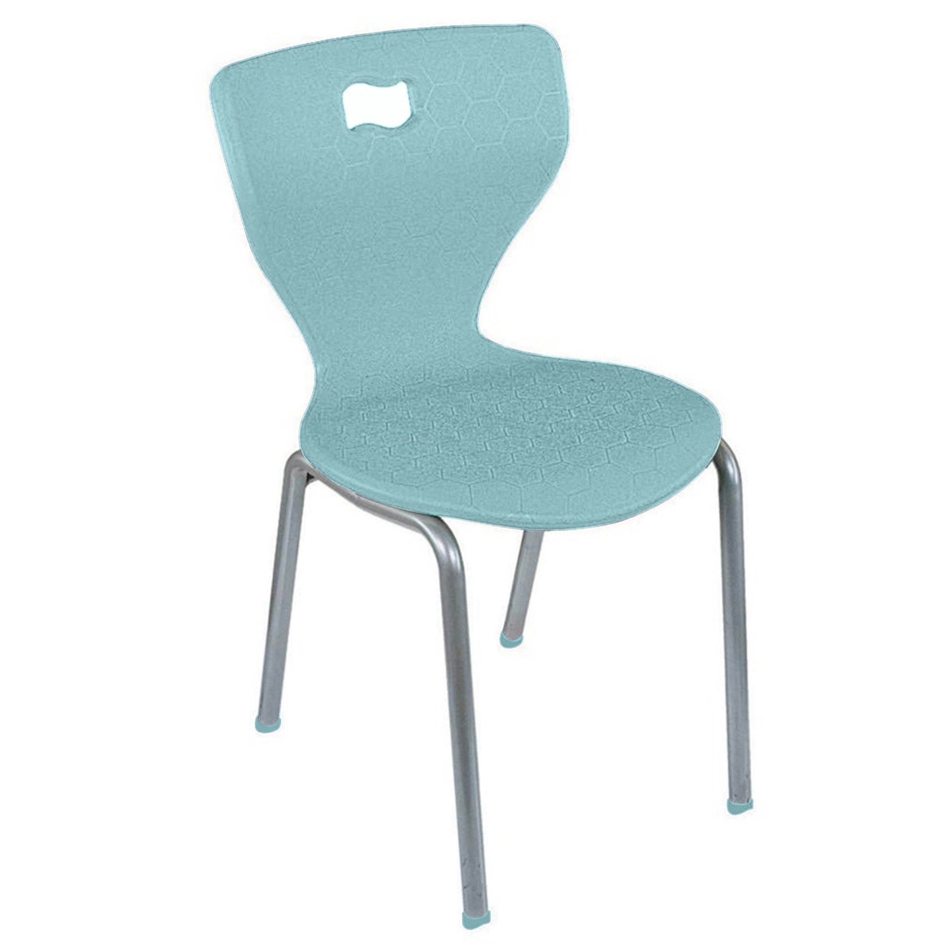 AmTab Ergonomic Engage 4 - Leg School Chair for 4th to 5th Grade - 18"W x 19"D x 31.25"H with 17" Seat Height (AMT - ergoengage4legchair - 5) - SchoolOutlet