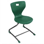 AmTab Ergonomic Engage Sled School Chair for 3rd to 4th Grade - 16.25
