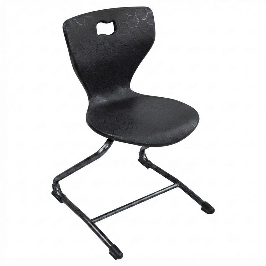 AmTab Ergonomic Engage Sled School Chair for 5th Grade to Adult - 18"W x 19.5"D x 31.25"H with 18" Seat Height (AMT-ErgoEngageChair-6) - SchoolOutlet