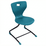 AmTab Ergonomic Engage Sled School Chair for 5th Grade to Adult - 18.75