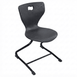 AmTab Ergonomic Engage Sled School Chair for 5th Grade to Adult - 18.75