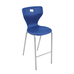 AmTab ErgoEngage® Tall Chair 30" Seat Height - Ergonomic Stackable Seating 18"W x 22"D x 42"H (AMT-ErgoEngageTallChair-2)