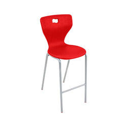 AmTab ErgoEngage® Tall Chair 30" Seat Height - Ergonomic Stackable Seating 21.375"W x 25.375"D x 45"H (AMT-ErgoEngageTallChair-4)