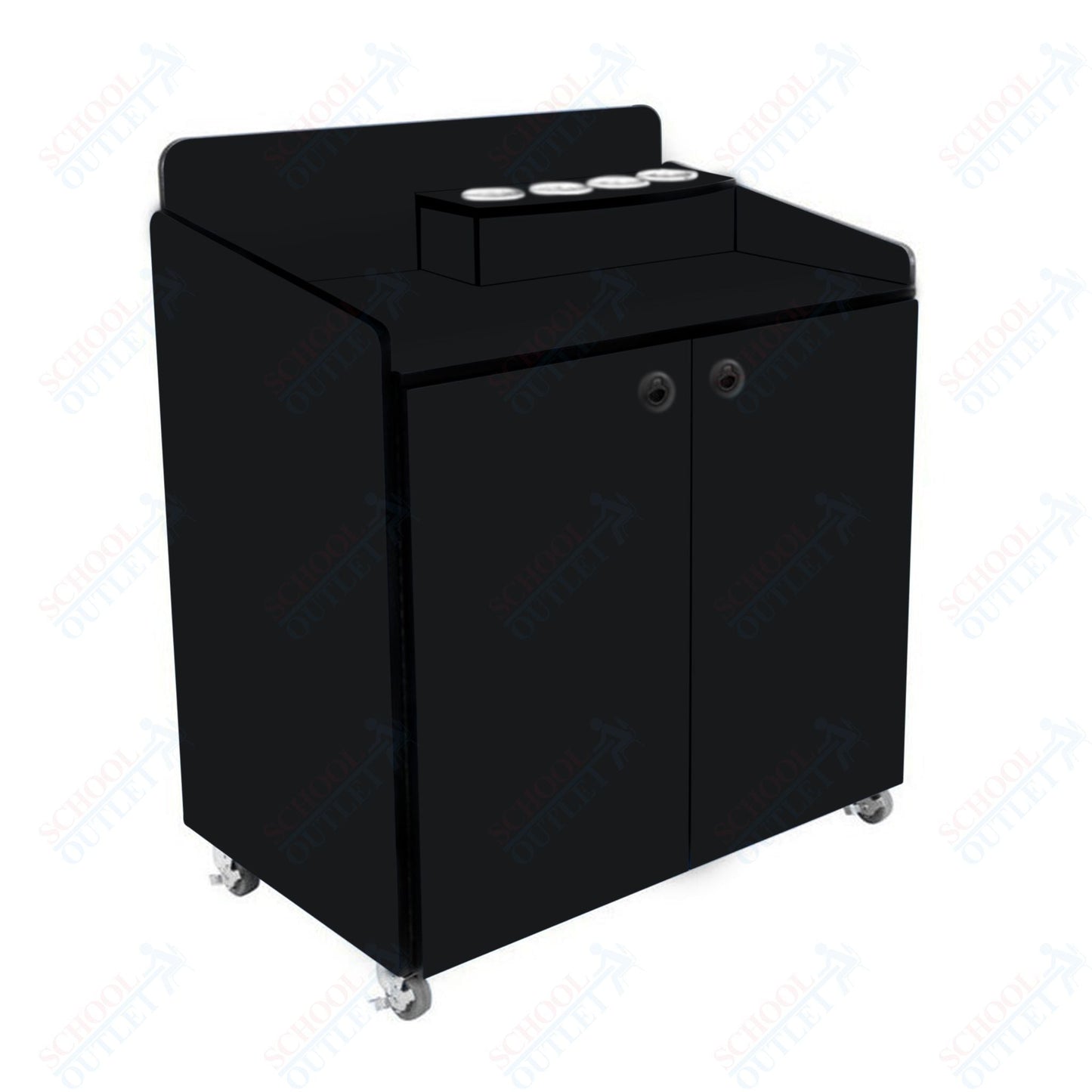 AmTab Heavy - Duty Condiment Cabinets - 36"W x 48"L x 42"H (AMT - HDCC34) - SchoolOutlet