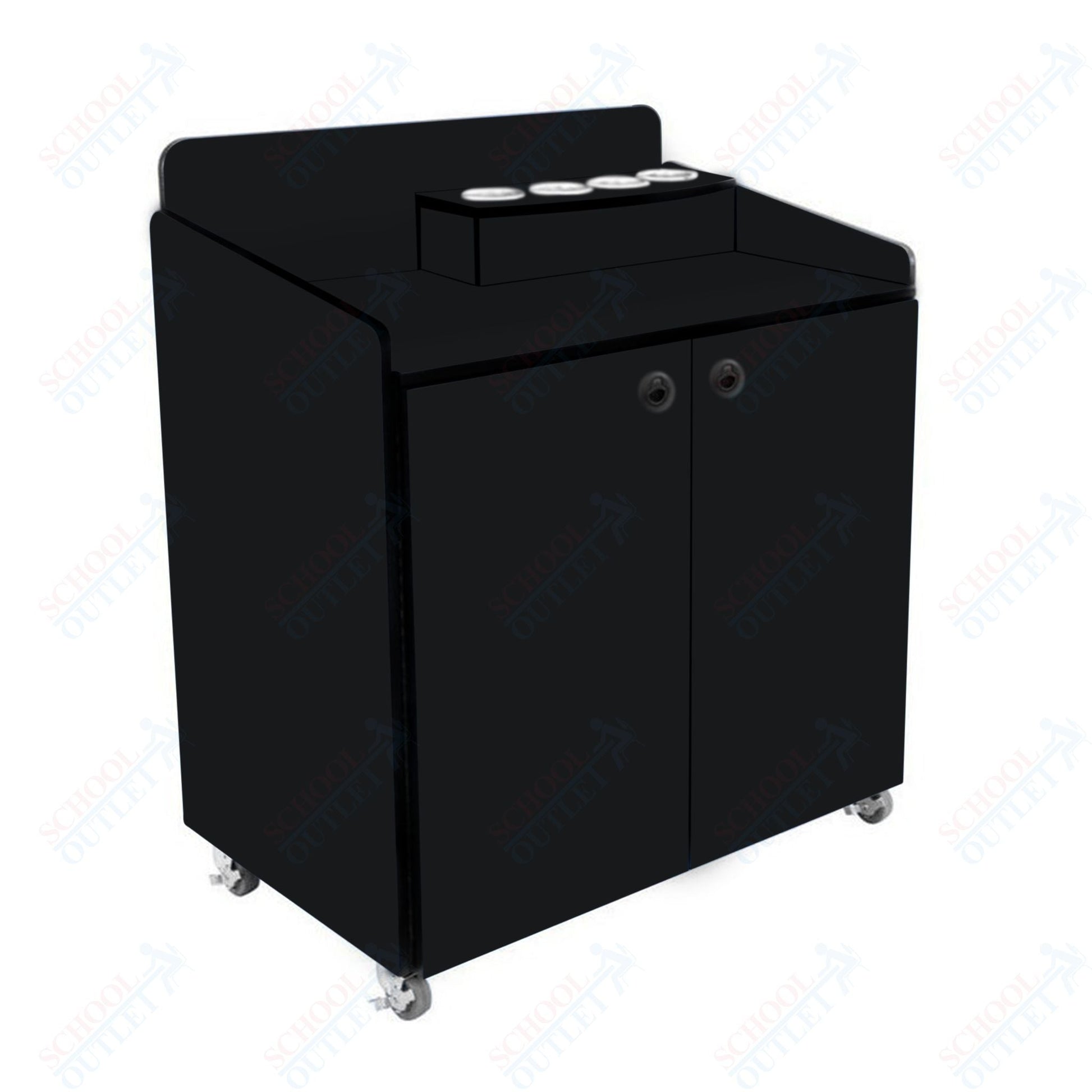 AmTab Heavy - Duty Condiment Cabinets - 36"W x 48"L x 42"H (AMT - HDCC34) - SchoolOutlet