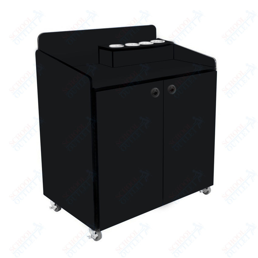 AmTab Heavy - Duty Condiment Cabinets - 36"W x 48"L x 42"H (AMT - HDCC34) - SchoolOutlet