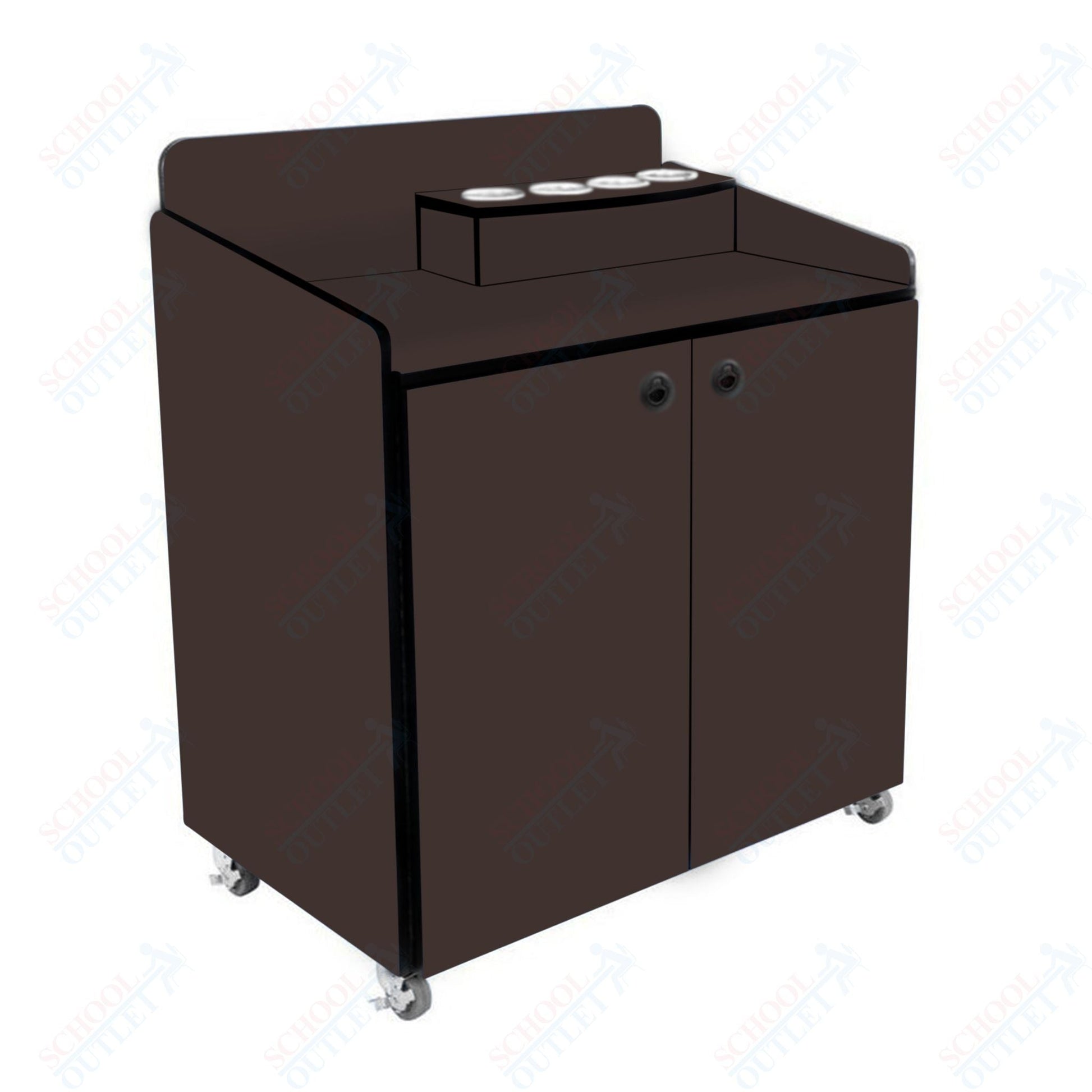 AmTab Heavy - Duty Condiment Cabinets - 36"W x 48"L x 42"H (AMT - HDCC34) - SchoolOutlet