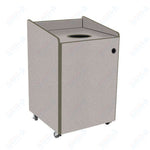 AmTab Heavy - Duty Recycling Receptacle - Applicable for 32 Gallon Cans and Drums - 33
