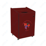 AmTab Heavy - Duty Waste Receptacle - Applicable for 55 Gallon Cans and Drums - 33