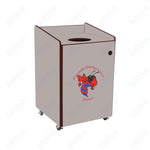 AmTab Heavy - Duty Waste Receptacle - Applicable for 55 Gallon Cans and Drums - 33