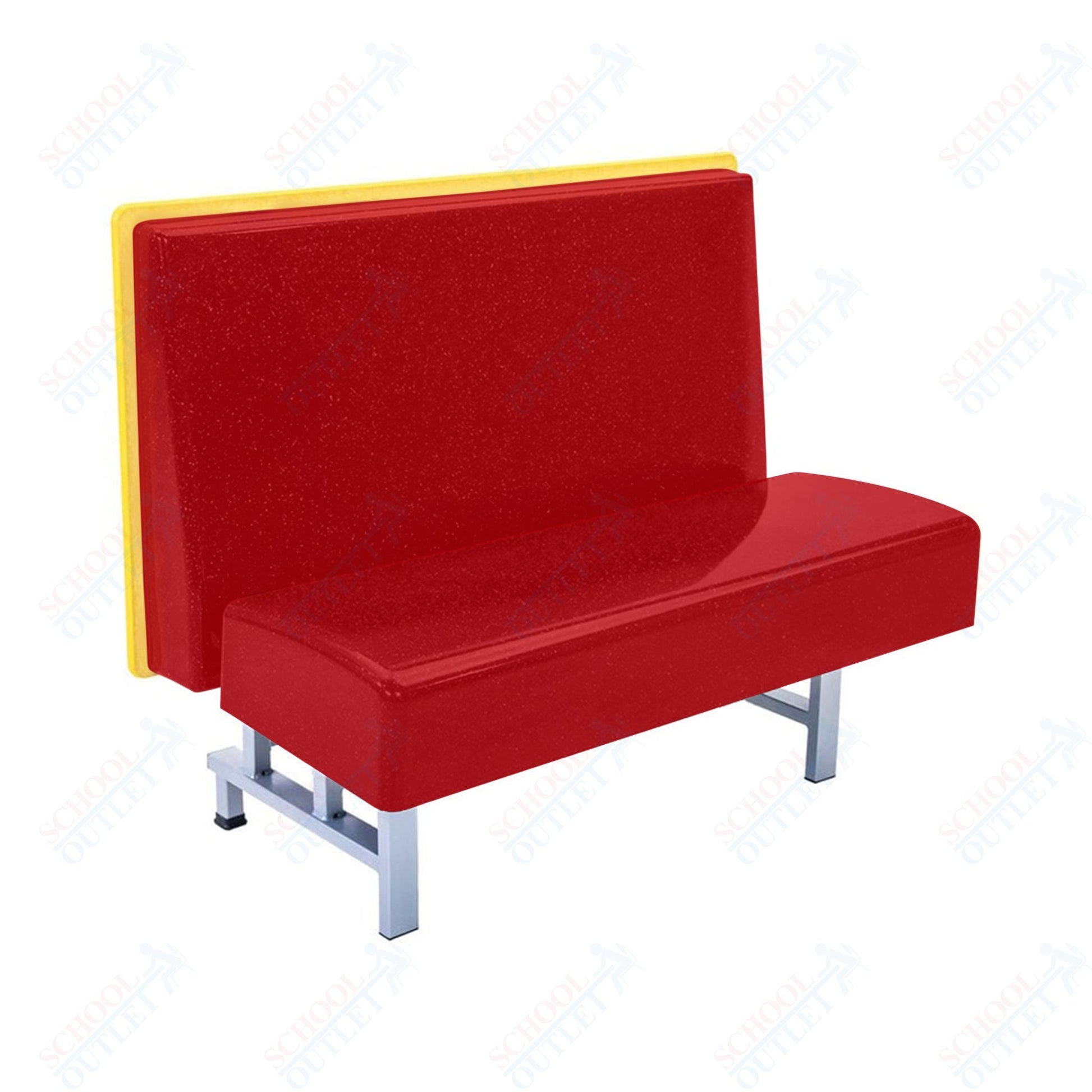 AmTab Mobile Booth Seating - 24"W x 60"L (AMT - MBS245) - SchoolOutlet