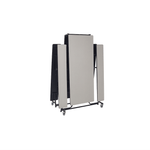 AmTab Mobile Bench Cafeteria Table - 30