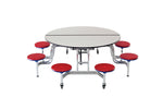 AmTab Mobile Stool Table - Round - 60