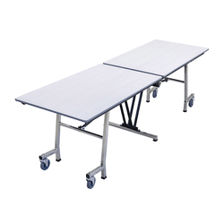 AmTab Mobile Shape Table - Rectangle - 30"W x  8'1"L (AmTab AMT-MT8)