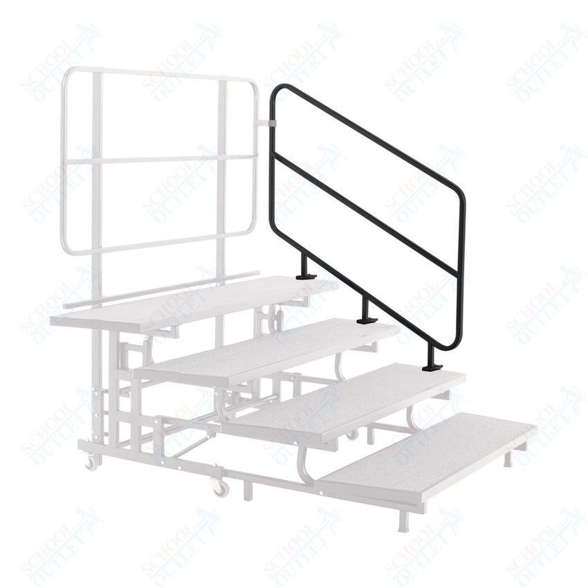 AmTab Mobile E - Z Riser - Side Rail - PCR4 Accessory - 36"H x 52"L (AmTab AMT - PCSR4) - SchoolOutlet