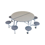 AmTab Mobile Stool Table - Round - 60