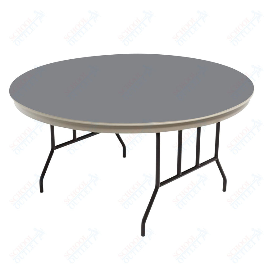 AmTab Dynalite Featherweight Heavy - Duty ABS Plastic Folding Table - Round - 30" Diameter x 29"H (AmTab AMT - R30DL) - SchoolOutlet