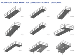 AmTab Stage Ramp - ADA Compliant - 16