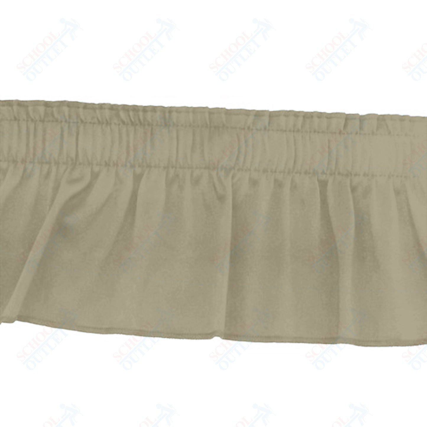 AmTab Stage and Riser Skirting - Shirred Pleat - 15" Skirting Height - Applicable for 16" Stage Height (AmTab AMT - SKRT16) - SchoolOutlet