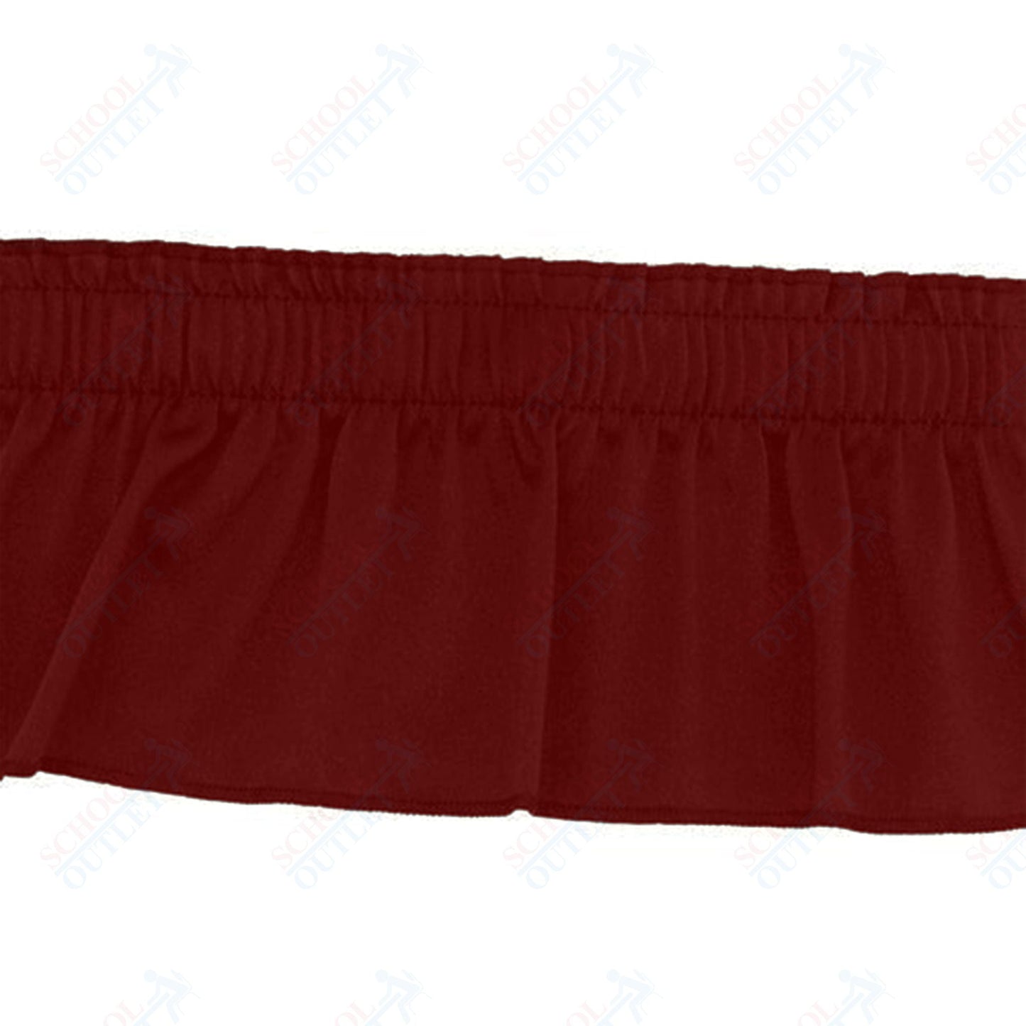 AmTab Stage and Riser Skirting - Shirred Pleat - 23" Skirting Height - Applicable for 24" Stage Height (AmTab AMT - SKRT24) - SchoolOutlet