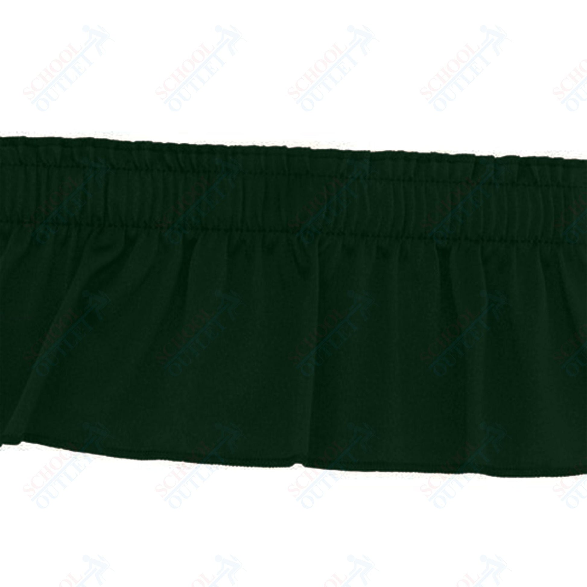 AmTab Stage and Riser Skirting - Shirred Pleat - 7" Skirting Height - Applicable for 8" Stage Height (AmTab AMT - SKRT8) - SchoolOutlet