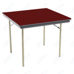 AmTab Dynalite Featherweight Heavy - Duty ABS Plastic Folding Table - Square - 30