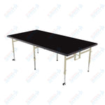 AmTab Adjustable Height Stage - Carpet Top - 36