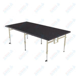 AmTab Adjustable Height Stage - Carpet Top - 36