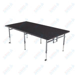 AmTab Adjustable Height Stage - Carpet Top - 36