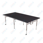 AmTab Adjustable Height Stage - Carpet Top - 36