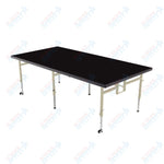 AmTab Adjustable Height Stage - Carpet Top - 36