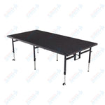 AmTab Adjustable Height Stage - Carpet Top - 36